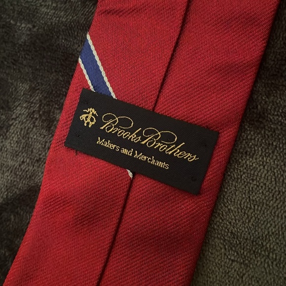 Brand New Brooks Brothers Tie Slim - Picture 5 of 6